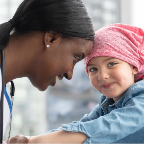 doctor-holding-sick-child