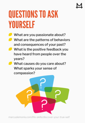 List of questions to ask yourself to find what you want in life