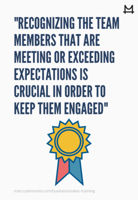 Quote about rewarding people for good things.