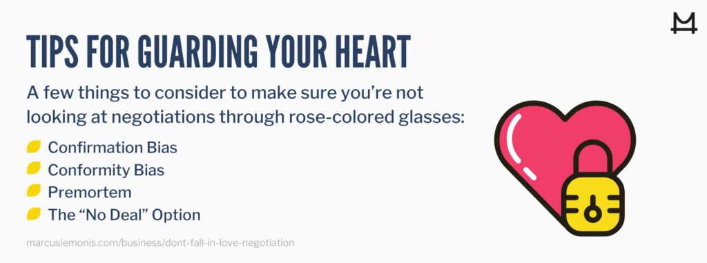 List of tips for guarding your heart.