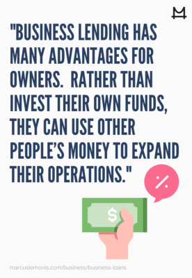 Explanation for Business Lending