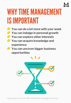 List of reasons why time management is so important