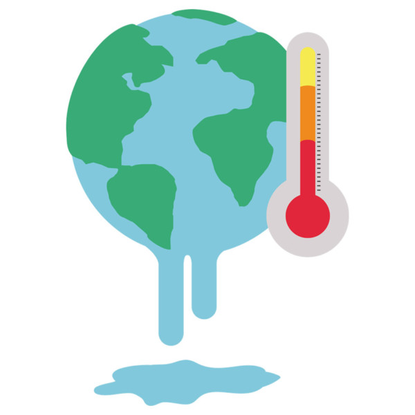 graphic of global warming