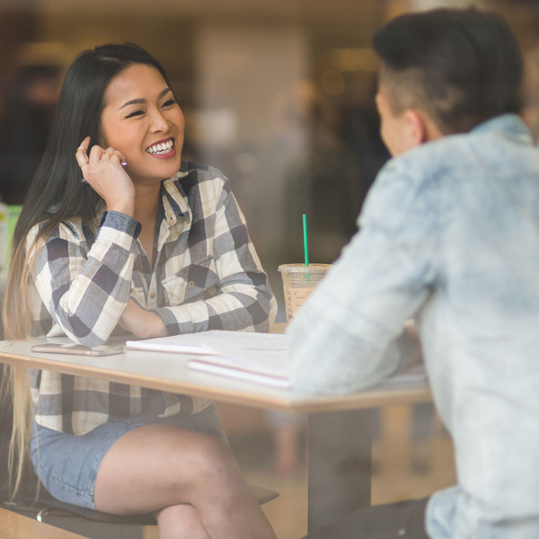 couple following first date tip to be engaged