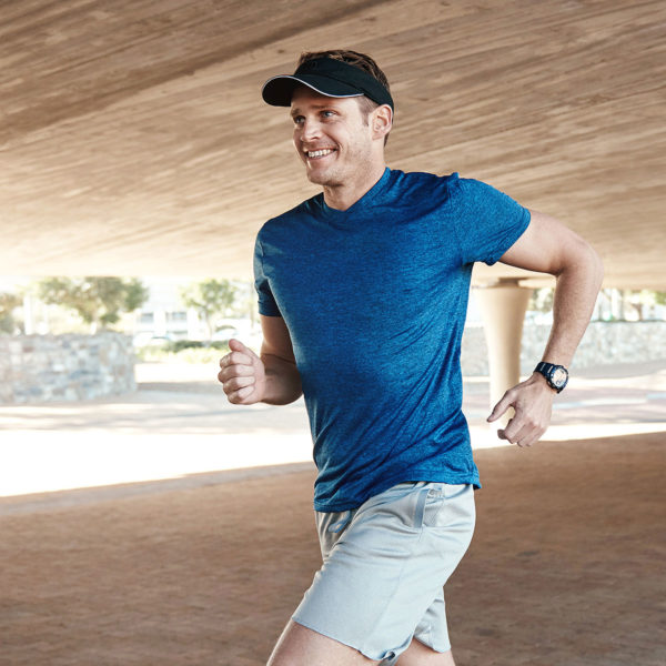 Image of someone jogging outside