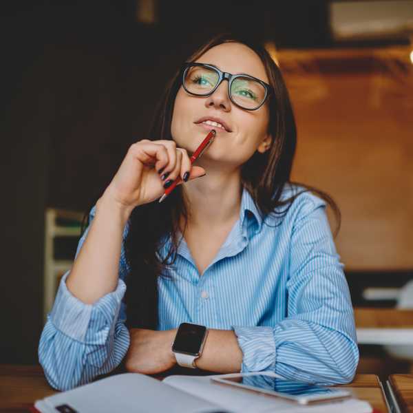 woman thinking