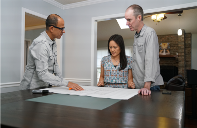 reviewing home needs
